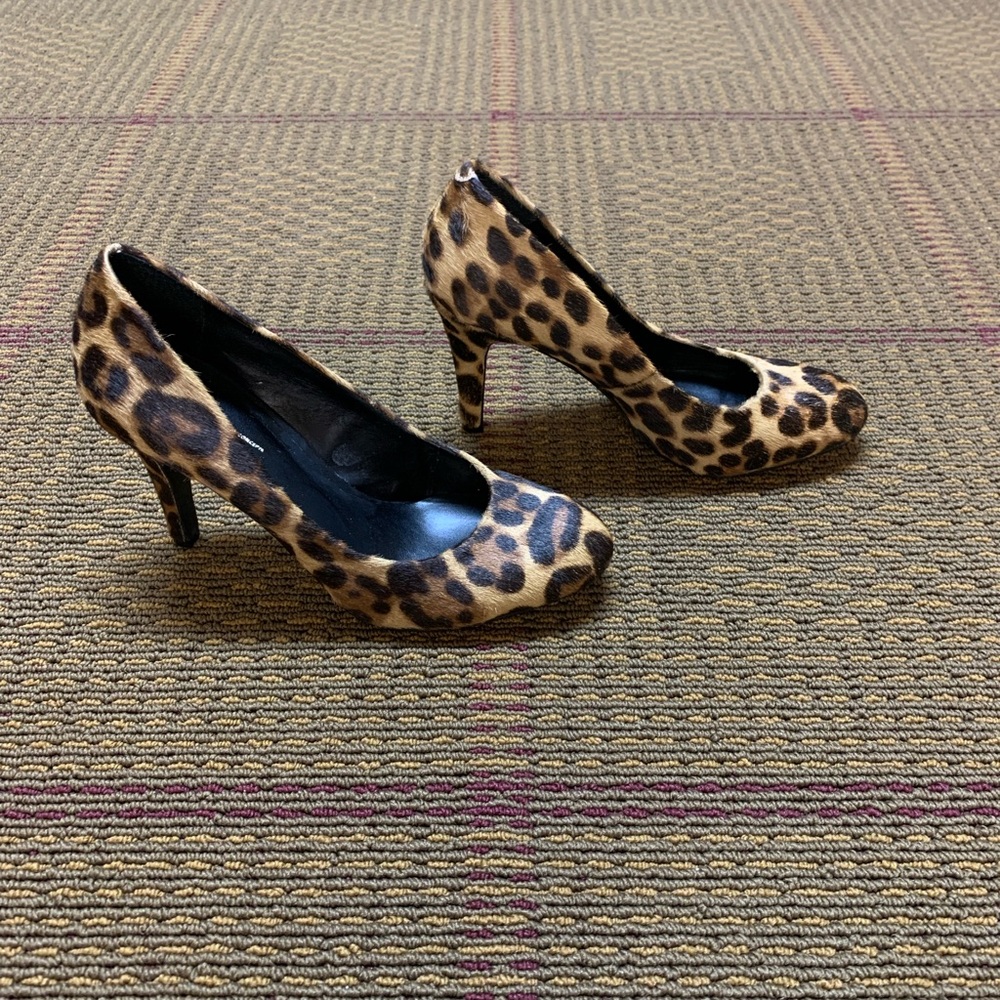 INC - Animal Hair Heels - Wore Once